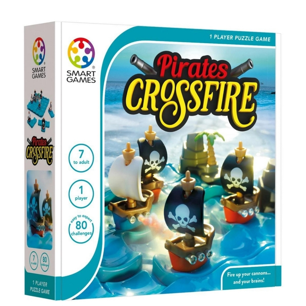 NIB Smart Games Pirates Crossfire Puzzle Game